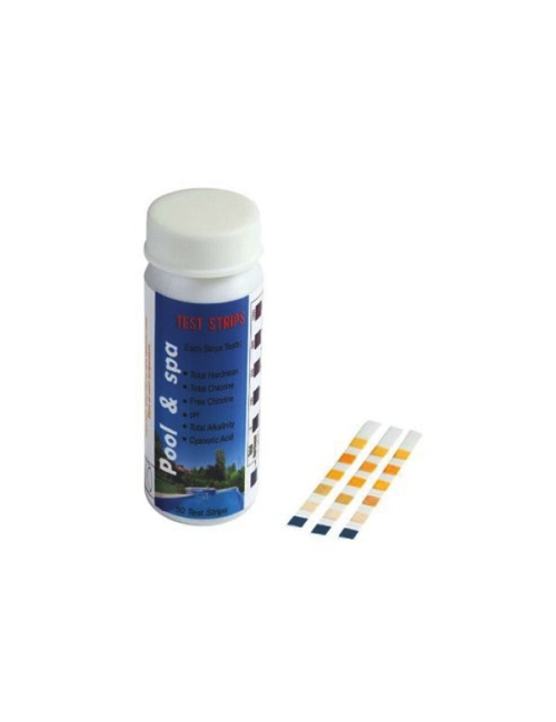 TEST STRIPS 6 IN 1 BLUE BAY PER PISCINE E SPA