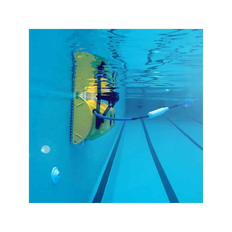 Robot Piscina Dolphin Pulitore automatico 2x2 Pro Gyro con Spazzole Combinate