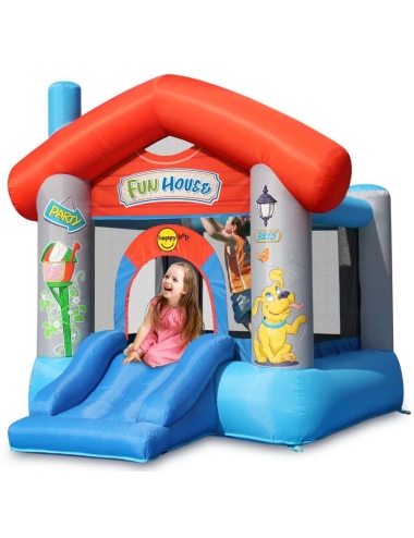 Happy Hop Fun House - Castello Gonfiabile 280 x 230 x 215 cm