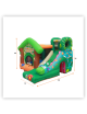 Happy Hop Jungle Fun - Castello Gonfiabile 350 x 340 x 245 cm