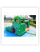 Happy Hop Jungle Fun - Castello Gonfiabile 350 x 340 x 245 cm