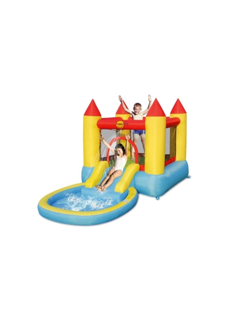 Happy Hop Castello con piscina - Castello Gonfiabile 365 x 200 x 190 cm