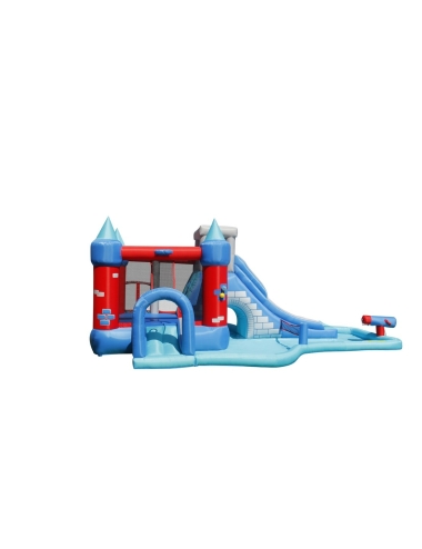 Happy Hop Splash Park - Gonfiabile 580 X 395 X 225 cm