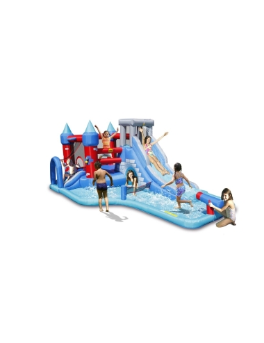 Happy Hop Splash Park - Gonfiabile 580 X 395 X 225 cm