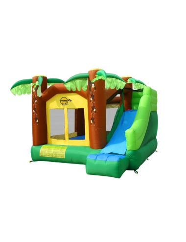 Happy Hop Jungle Climb - castello gonfiabile 390 x 330 x 270 cm